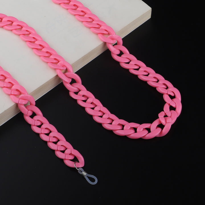 Colorful Oversized Acrylic Eyewear Chain Bowlift