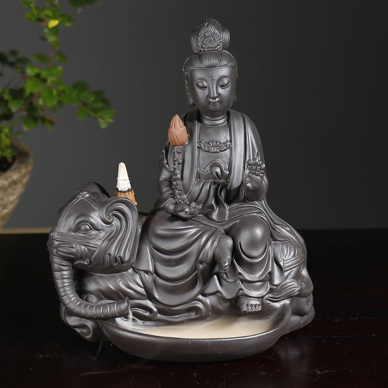 Artistic Buddha Statue Incense Burner