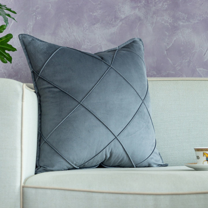 Elegant Plush Decorative Cushion