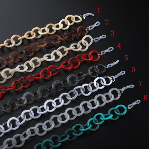 Trendy Acrylic Eyewear Chain Bowlift