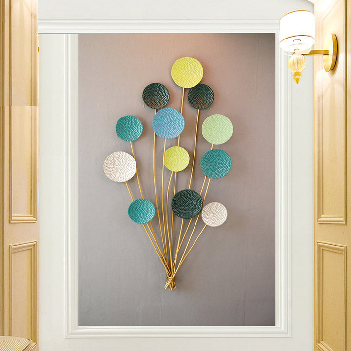 Abstract Metal Wall Art Sculpture Bowlift 1789208554