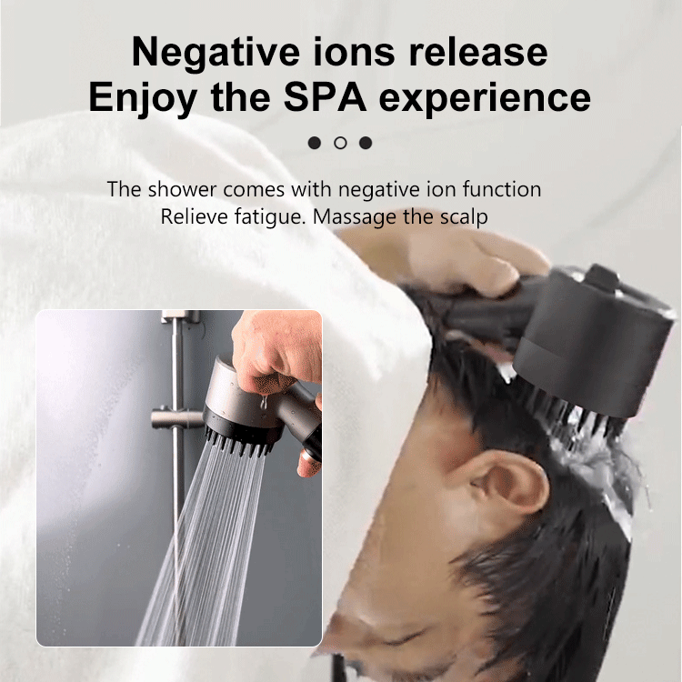 BowLift | VitaSpray 4-in-1 Wellness Showerhead — Ignite your source of power with each shower for radiant skin and pure relaxation