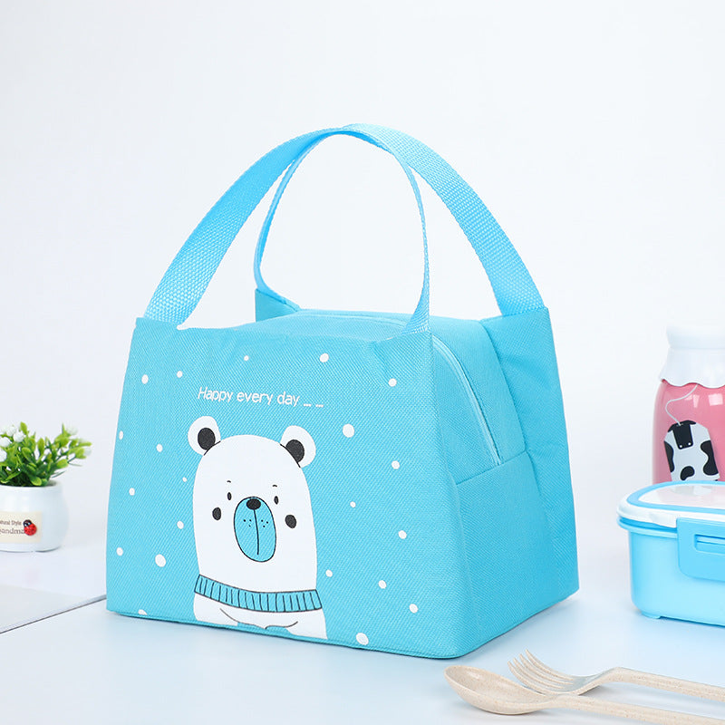 Insulated Lunch Bag with Fun Fox Design