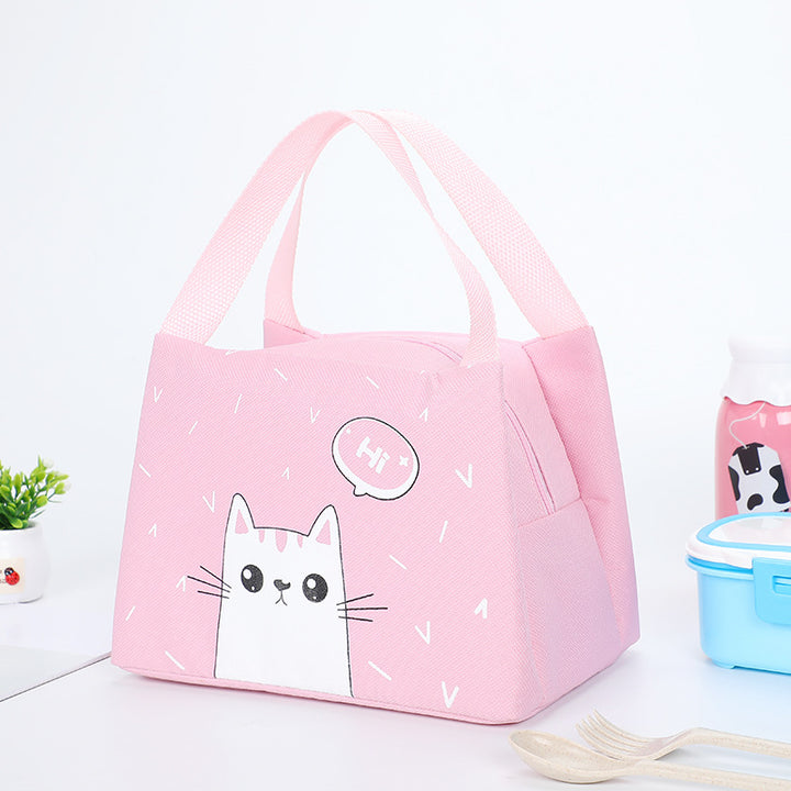 Insulated Lunch Bag with Fun Fox Design