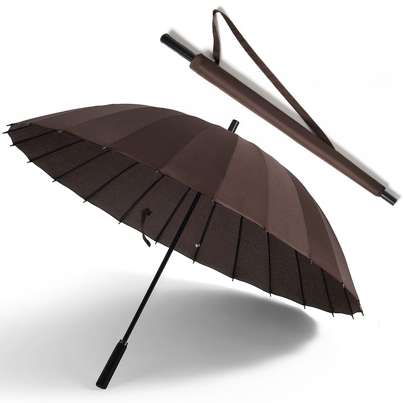 Women's automatic folding umbrella with ergonomic handle and windproof technology Bowlift