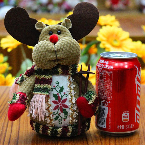 BowLift | Decorations for Christmas-a Snowman, Reindeer, or Old Man - Made of felt