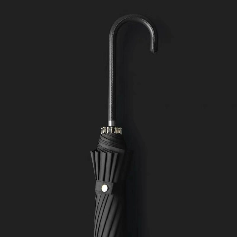 Women's folding umbrella with elegant handle and wind-resistant technology Bowlift