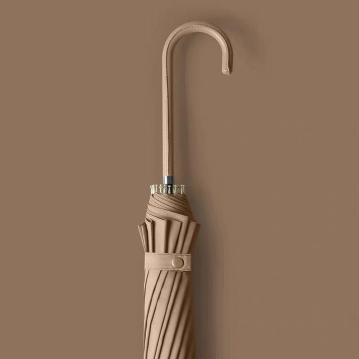 Women's folding umbrella with elegant handle and wind-resistant technology Bowlift