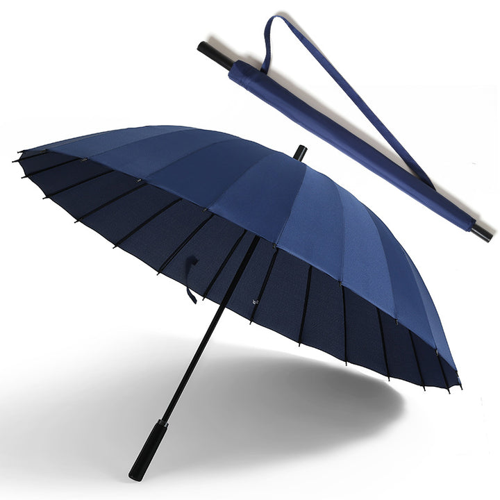 Women's automatic folding umbrella with ergonomic handle and windproof technology Bowlift