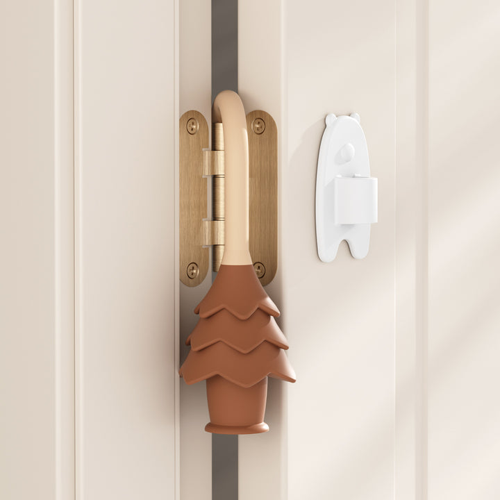 Doorstopper for children, finger guard, arched
