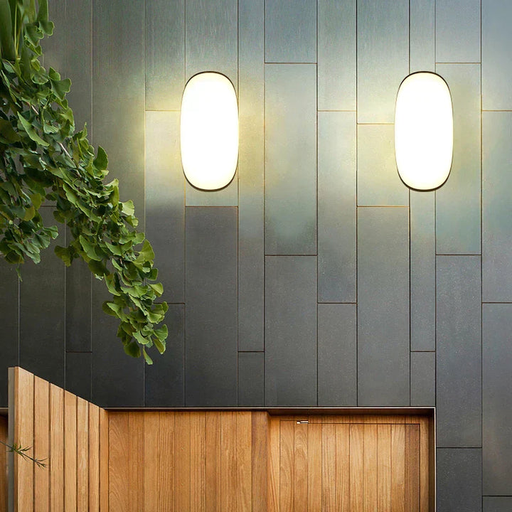 BowLift | Outdoor Wall Lamp LED Waterproof IP65 Black Modern