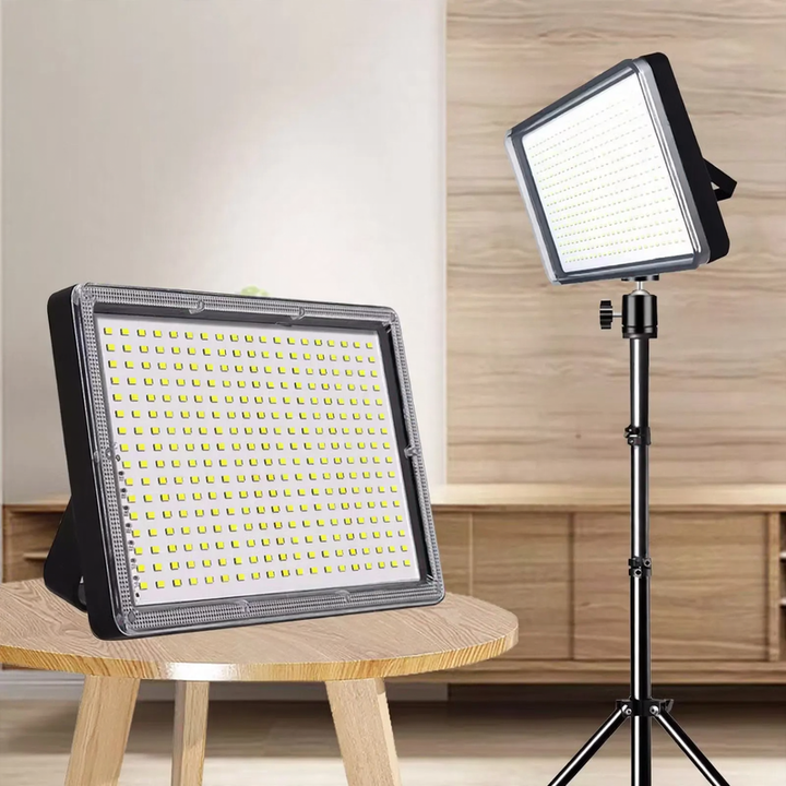 LED camping lamp with battery and emergency light function