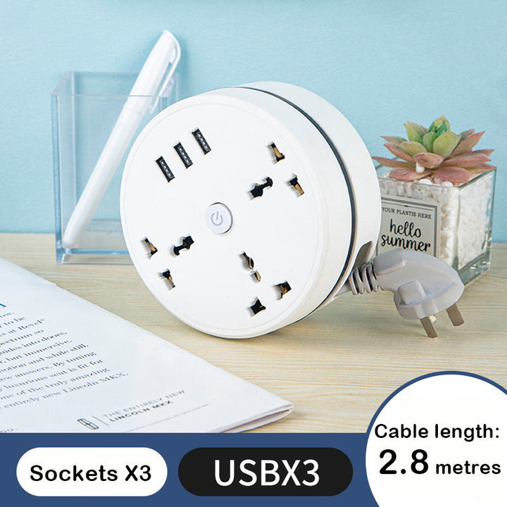 BowLift | Universal storage round power strip