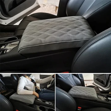 BowLift | Leather Car Armrest Box Pad (Universal style)