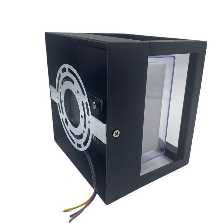 Modern Minimalist Waterproof Square Aluminum Acrylic LED Outdoor Wall Sconce Lamp For Garden | Bowlift