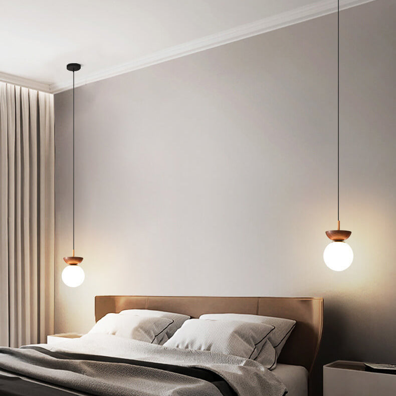 BowLift | LogLight | Japanese ceiling light with adjustable light