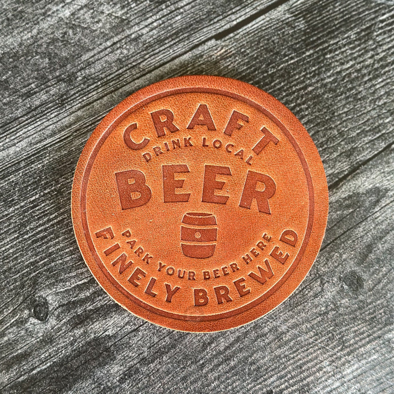 BowLift | Funny Leather Coasters