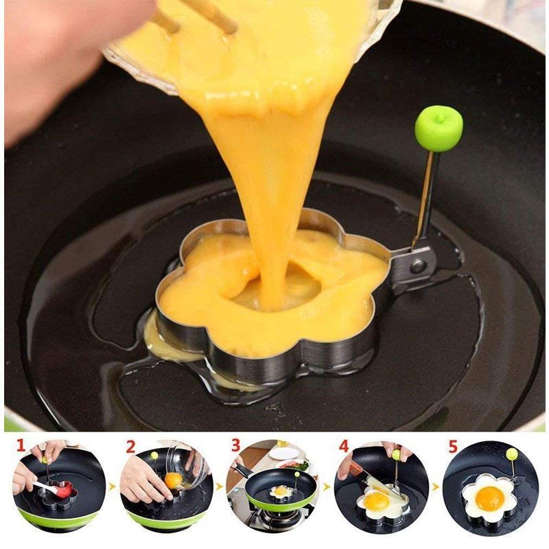 Stainless Steel Fried Egg Molds | Bowlift