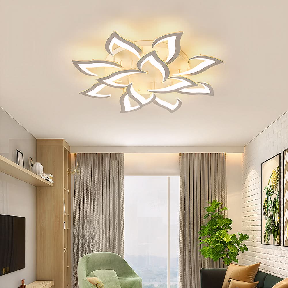 BowLift | Modern Flower-Shaped LED Ceiling Light for Home Décor