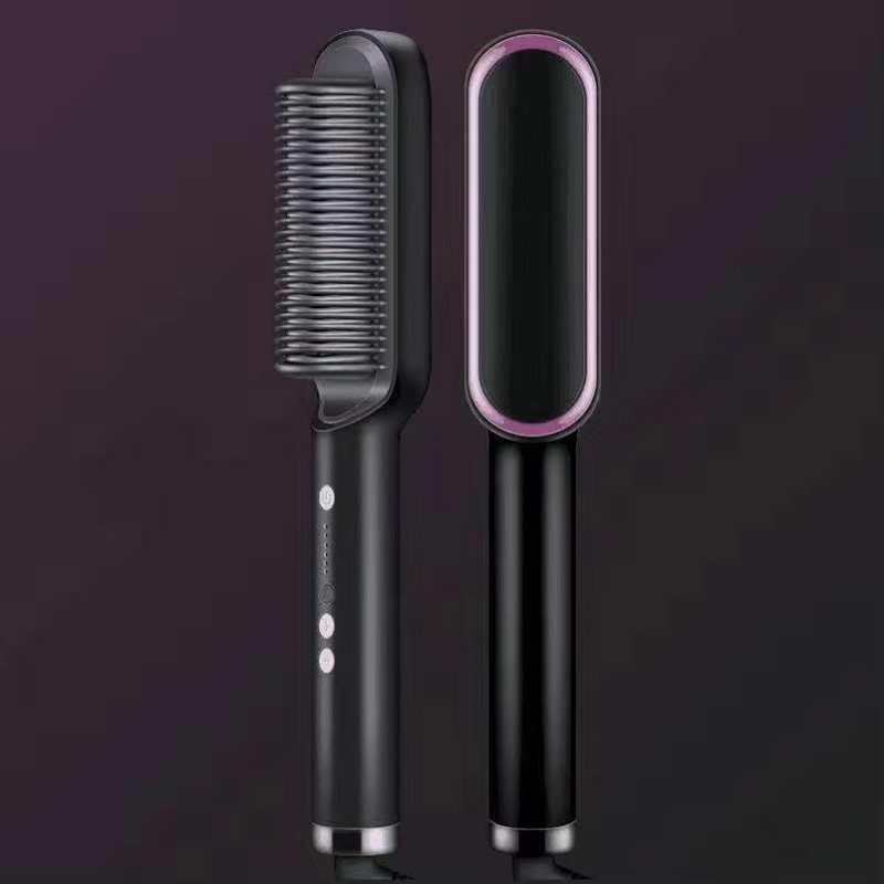 Straightening brush for hair | Bowlift