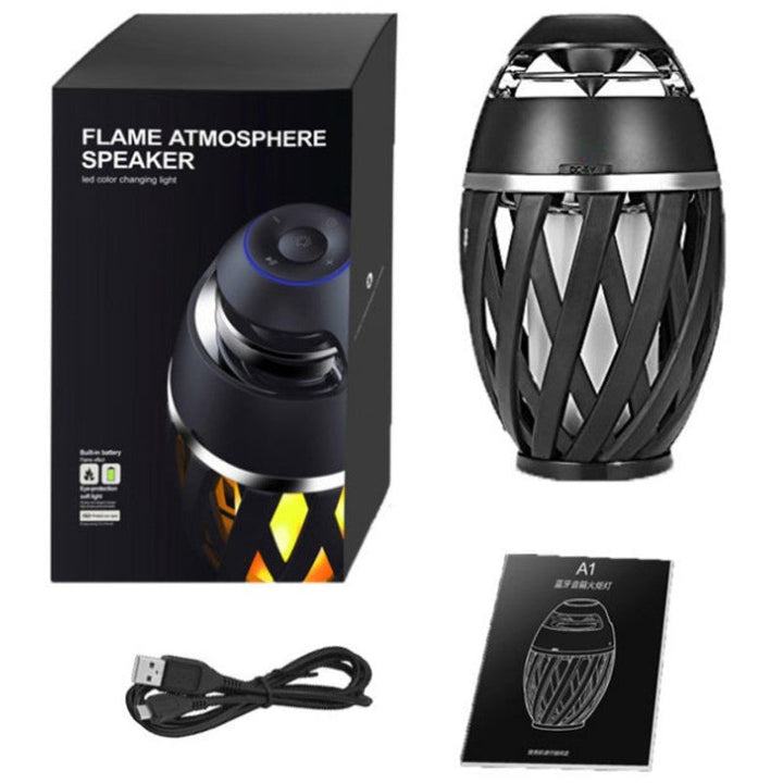 BowLift | Rechargeable LED Flame Lamp Bluetooth Speaker, Best Gift for New Year, Valentine's Day, Wedding & More