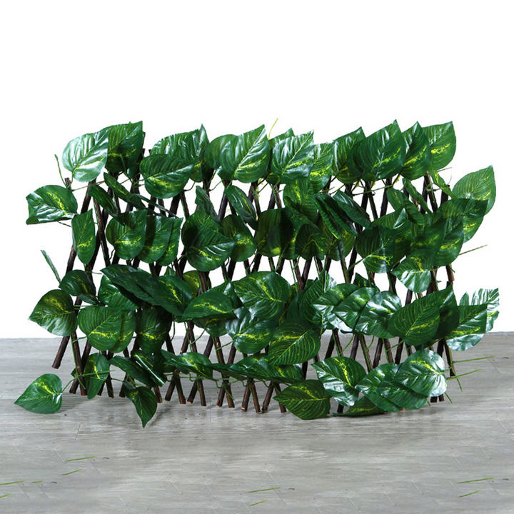 BowLift | Artificial Garden Fence with Ivy – Flexible Privacy Screen for Balcony and Terrace