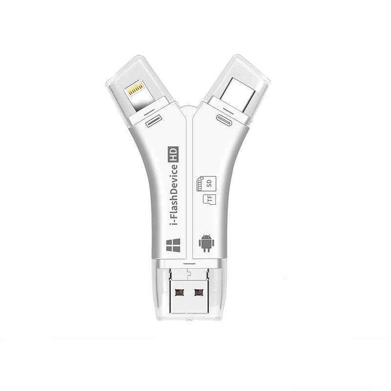 BowLift | 4-in-1 Portable Memory Card Reader For Phones