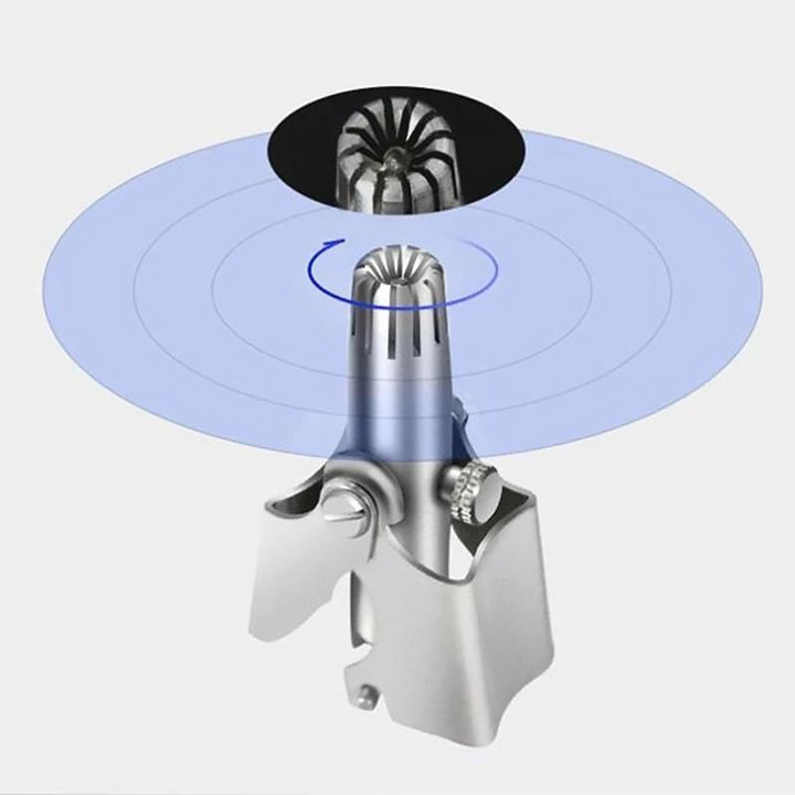 BowLift | Safe Touch Stainless Steel Nose Hair Trimmer