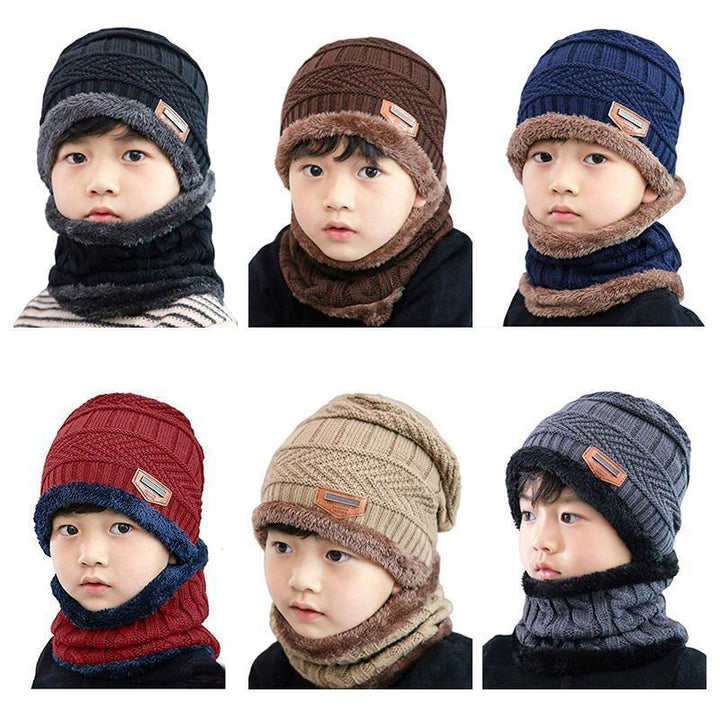 BowLift | Warm Beanie Cap With Scarf