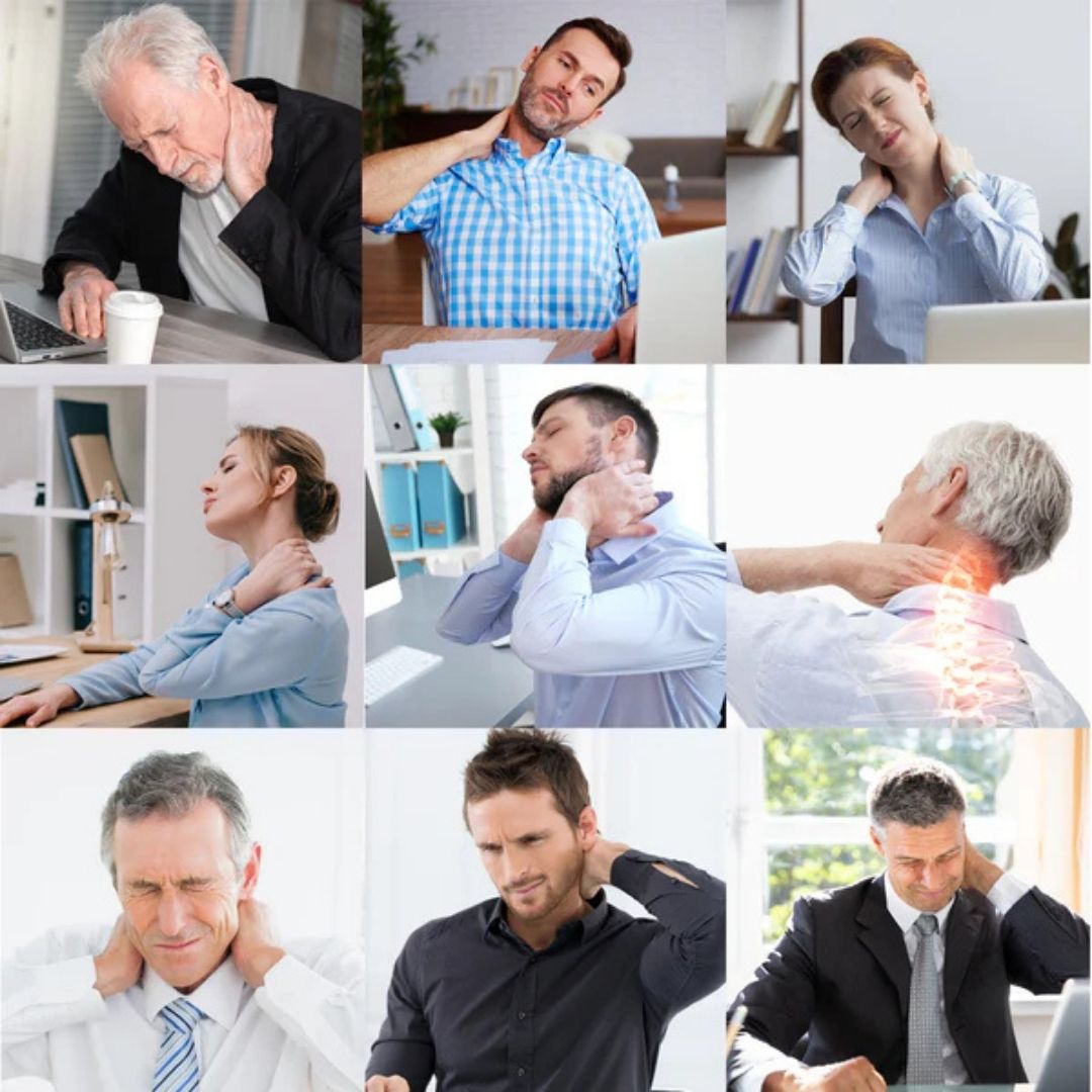 BowLift | Neck Stretcher for Pain Relief - Adjustable Cervical Traction Device Ideal for Neck Tension and Discomfort