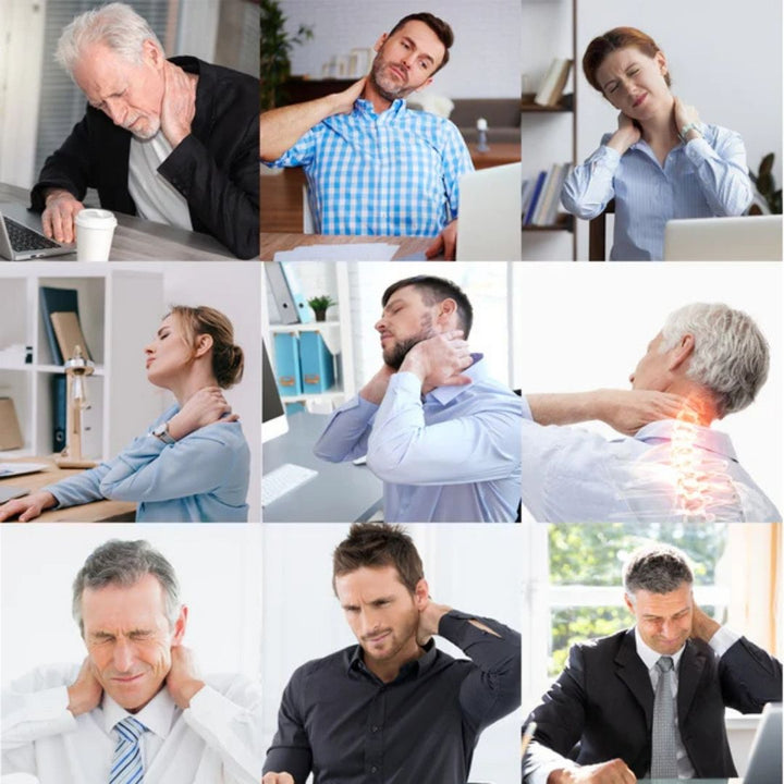 BowLift | Neck Stretcher for Pain Relief - Adjustable Cervical Traction Device Ideal for Neck Tension and Discomfort
