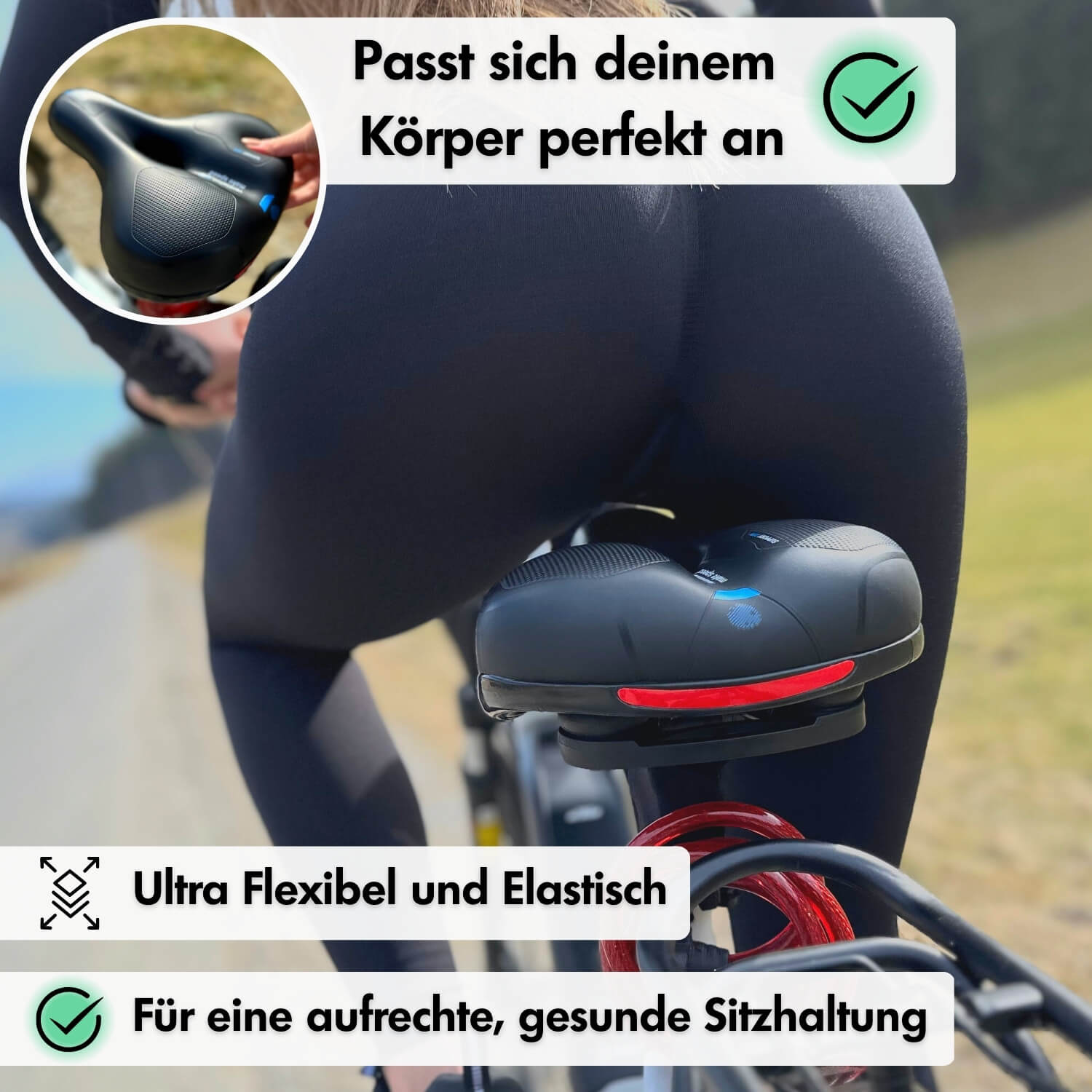BowLift | CloudComfort Pro – Finally Pain-Free Cycling