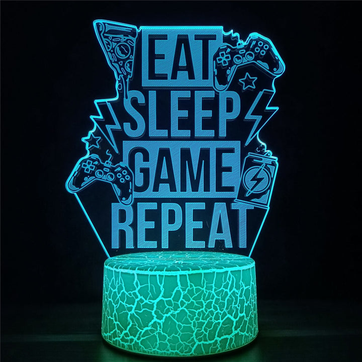 Gamer 3D LED lamps | Bowlift