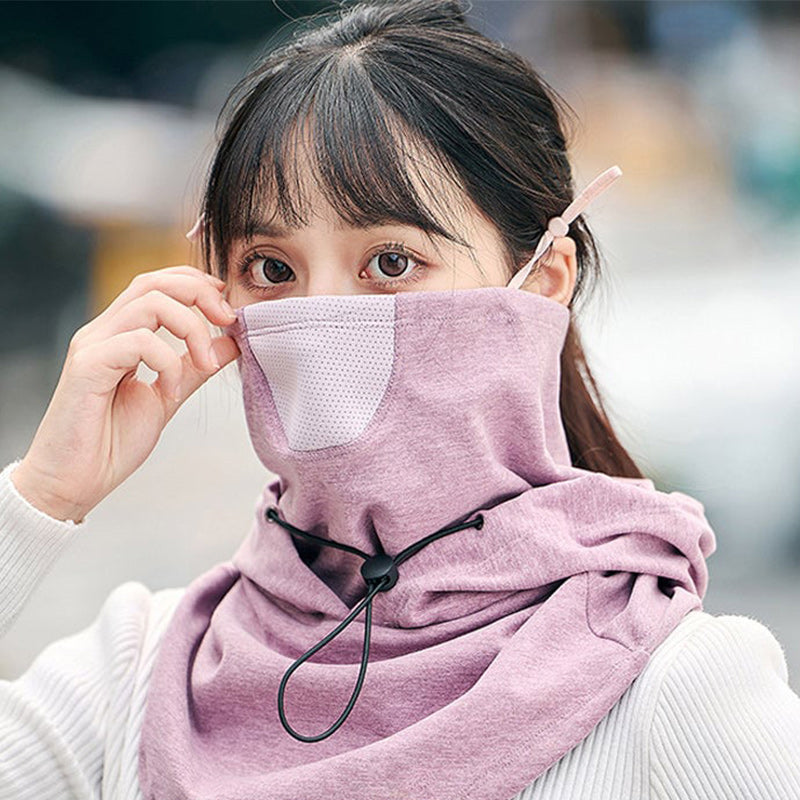 BowLift | Hooded Face Mask with Neck Warmer for Cycling