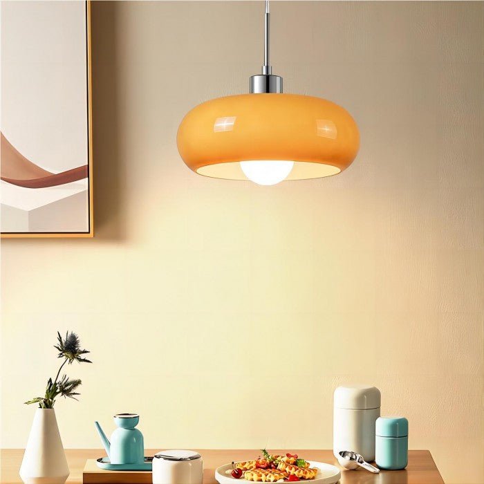 BowLift | Bauhaus Style Glass Pendant Light Nordic Retro