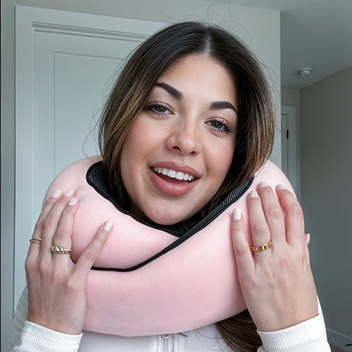 Compact Travel Neck Pillow – Lightweight Neck Support for Long Trips Bowlift