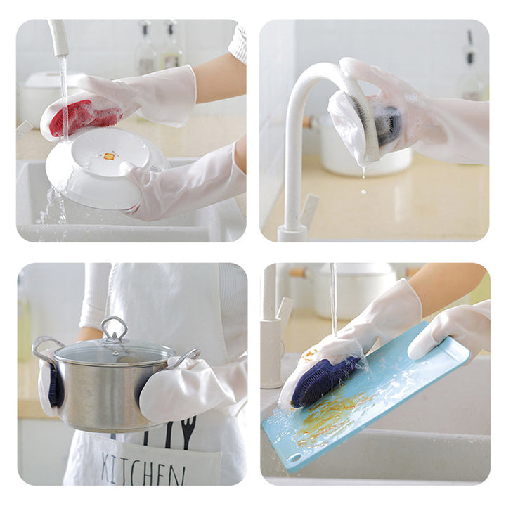 BowLift | Silicone Dish Scrubber Gloves