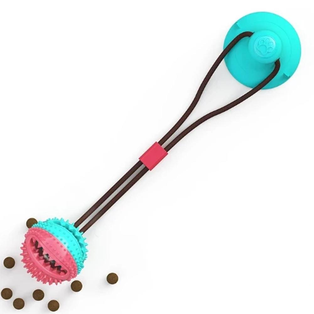 BowLift | Dog Bite Toy Interactive food leaker toy with Suction Cup