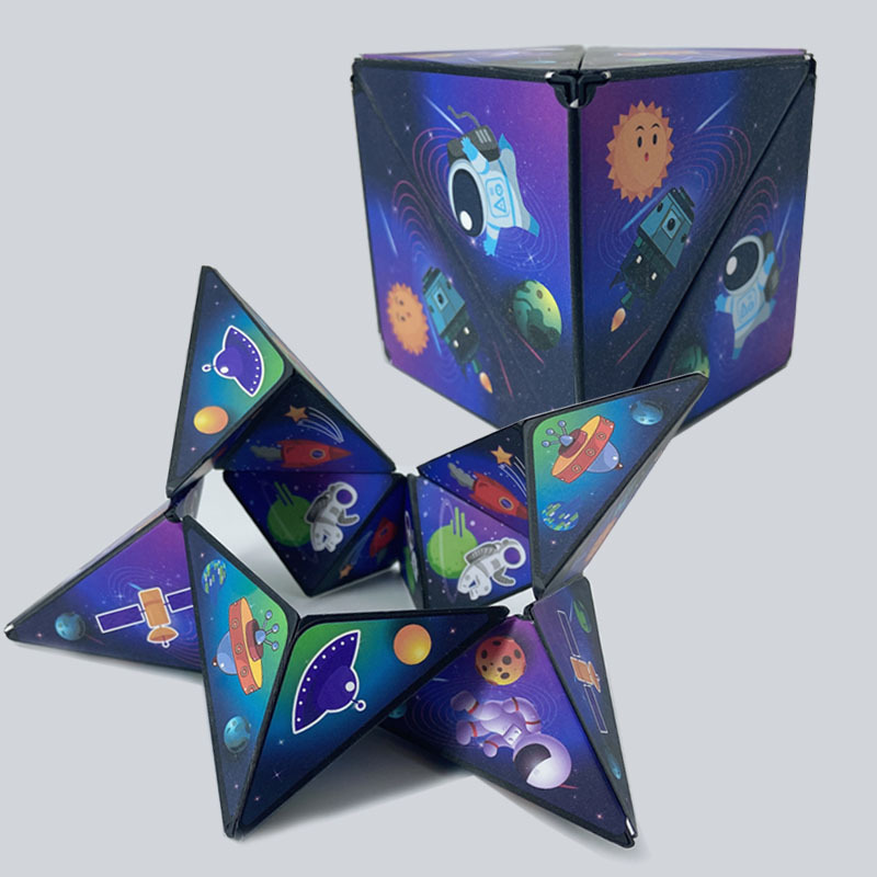 BowLift | FoldFun Shape Cube – Creative 3D Puzzle for Children and Adults