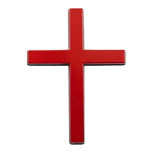 BowLift | ️ 3D Cross Metal Jesus Christ Cross Badge StickerCar Anti-Scratch Sticker