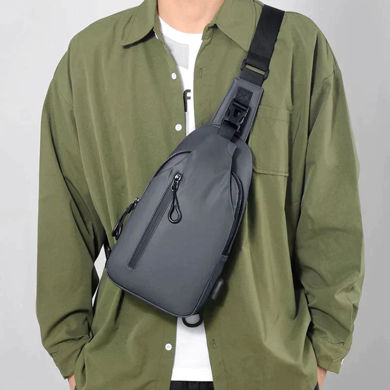 BowLift | UrbanShield Waterproof Crossbody Bag with Anti-Theft Design