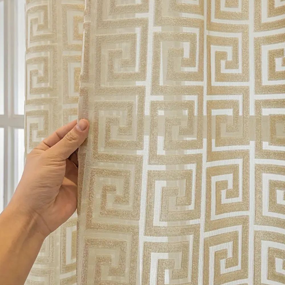 BowLift | Imperial Maze Embroidered Curtain