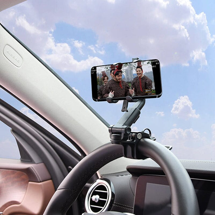 BowLift | Multifunctional Dashboard and Sun Visor Phone Holder