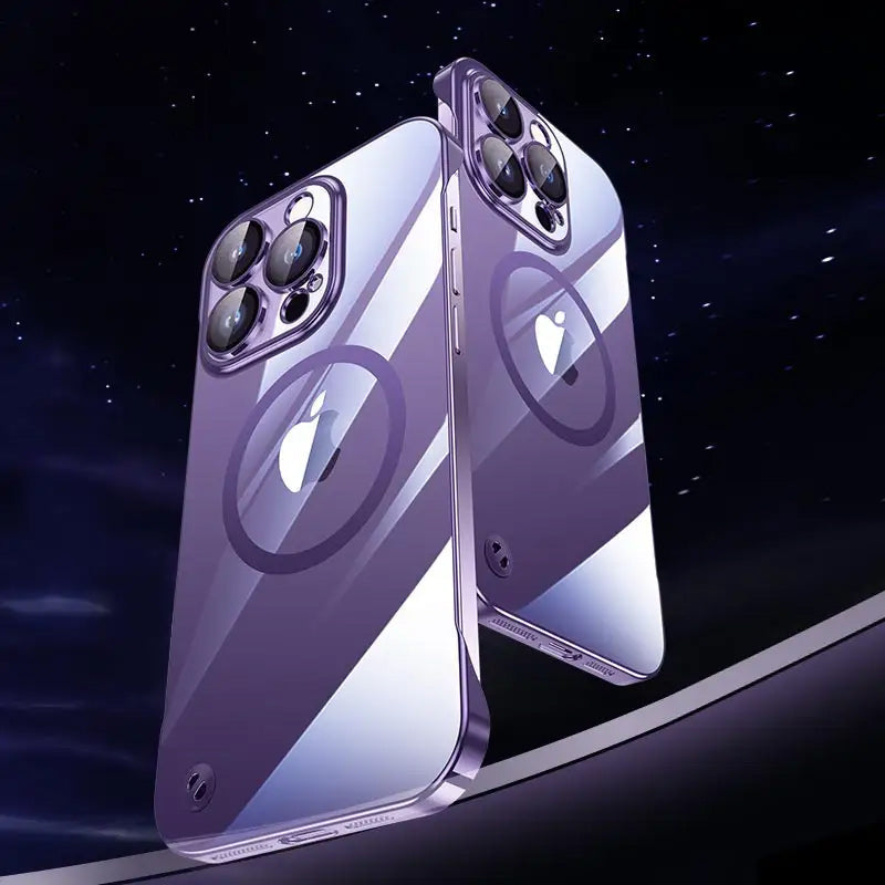 BowLift | Electroplating Wireless Magnetic Charging All-Inclusive Lens Case for iPhone