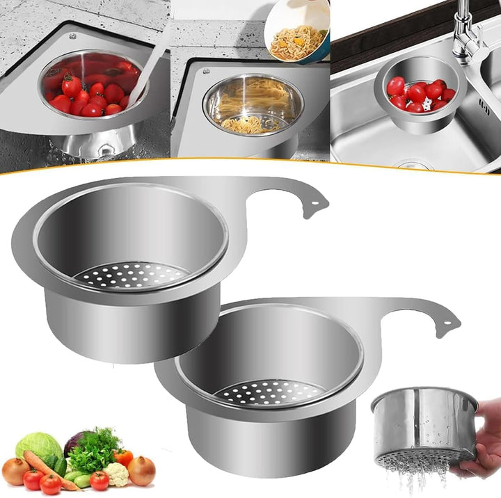 BowLift | Stainless Steel Swan Sink Drain Basket
