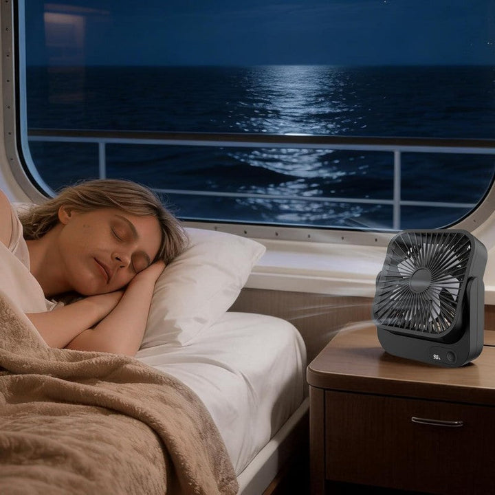 Cruise Approved Magnetic Travel Fan | Bowlift