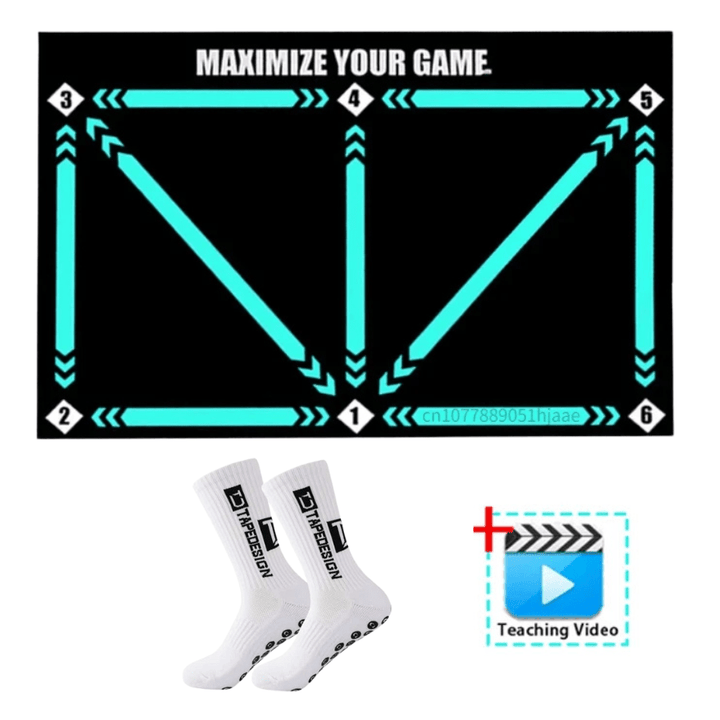 BowLift | slip football training mat - perfect for effective training at home