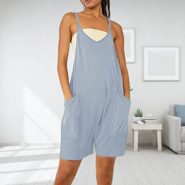 Sleeveless dress with pockets | Bowlift