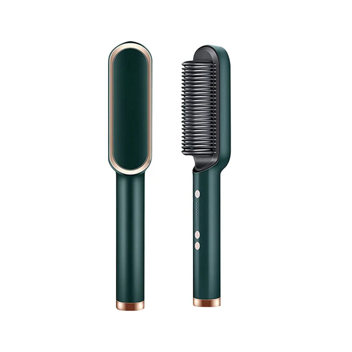 BowLift | Heated Hair Straightening Brush with LED Display