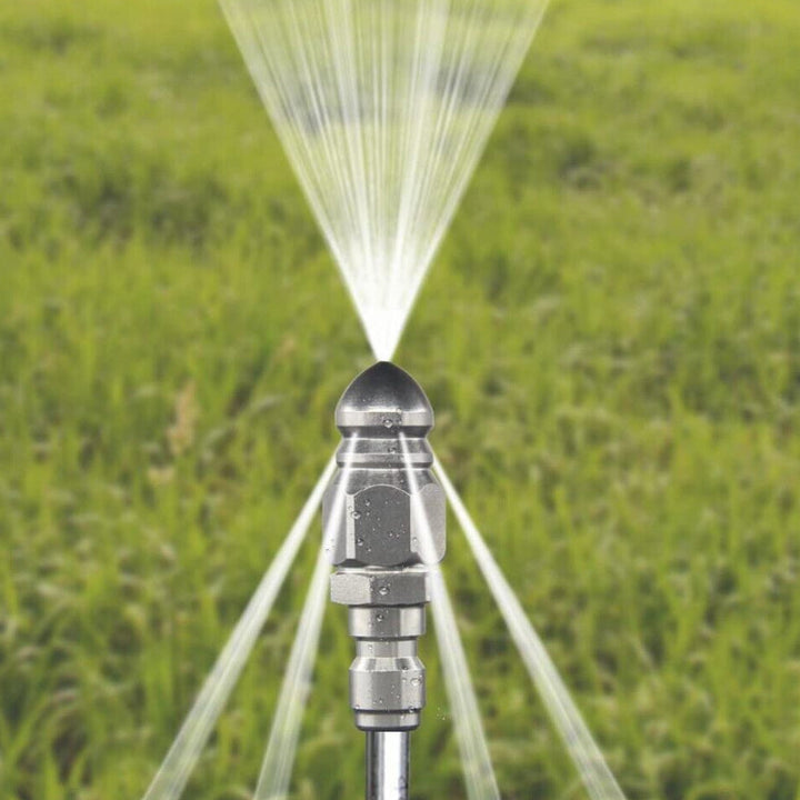 High pressure nozzle made of stainless steel for unclogging wastewater pipes | Bowlift